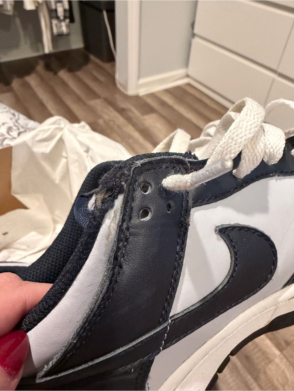 Nike Georgetown dunks - Picture 4 of 8